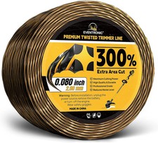 Eventronic 080" 600Ft Replacement String Trimmer Line for DeWalt DWO1DT802 