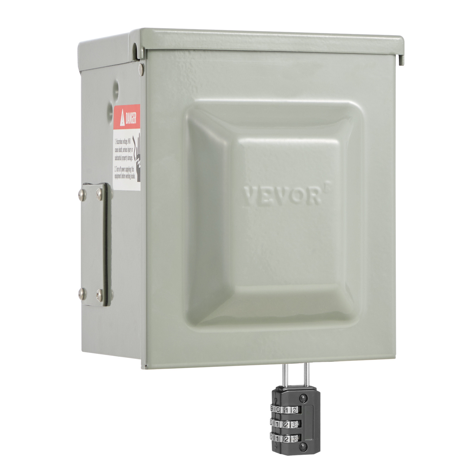 VEVOR Outdoor Electrical Outlet Box 20 AMP GFCI Receptacles Power Outlet Box