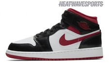 Air Jordan 1 Mid GS 'Black Gym Red' DJ4695-122 Kids New Sizes