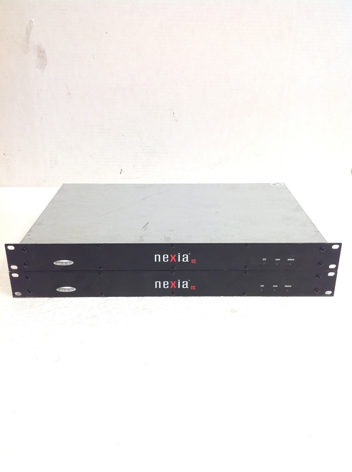 Lot of 2 BIAMP Nexia TC Digital Audio Signal Processor w/ Power Cord, WORKING