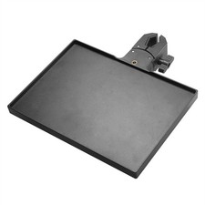 Sound Card Tray for Microphone Stands with Clip On Mobile Phone Holder