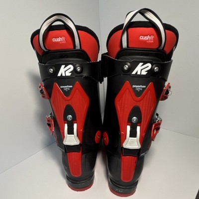スキー 28-28.5cm K2 BFC 100 K2 BFC 100 Men's Alpine Ski Boots Black/Red/Gray Mondo 28/28.5