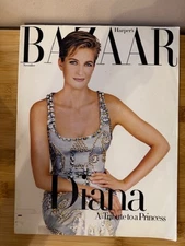 PRINCESS DIANA HARPER's BAZAAR November 1997 A Tribute to a Princess