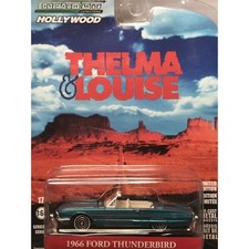 Greenlight 1:64 1966 Ford Thunderbird Thelma Louise Collectible Car