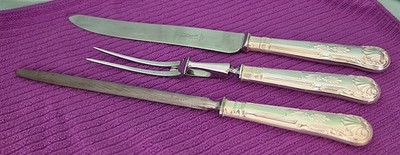 Sheffield Pinder Bros Silverplate Cutlery Set