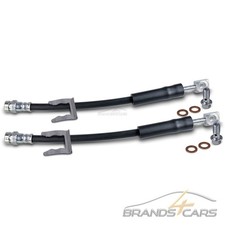 ATEC 2x BREMSSCHLAUCH + KLAMMERN HINTEN FÜR CUPRA SEAT ATECA LEON SKODA OCTAVIA