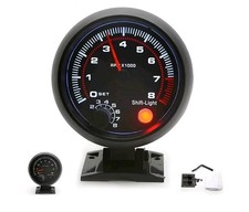 Tachometer Gauge,Geevorks 3.75" 12V Automotive Replacement Tachometers 0-8000...