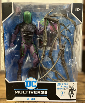 DC Comics Multiverse Batman Beyond Blight w/ Stand & BAF Futures End Batman Part