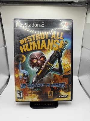 Destroy All Humans PS2 Complete CIB Tested Clean Disc