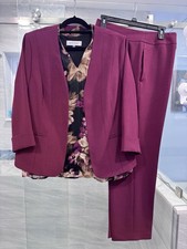 Kasper Women's Blazer Size 14, Suit Pants Size 12, Matching Kasper Blouse Large