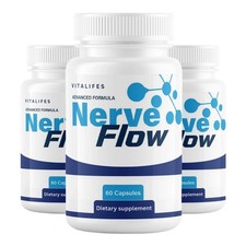 Nerve Flow Capsules   Nerve Support, Comfort  Balance Supplement 180ct