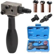 Car Brake Line Flaring Tool Kit 316 45 Sae Double Flare For Auto Pipe Repair