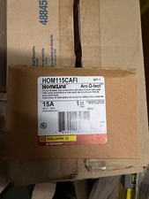 Square D HOM115CAFI Circuit Breaker Arc Fault Pack of 10