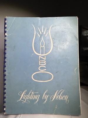 Rare Vintage Nelson Bead Lighting Company Catalog ~ Glass Bead Chandeliers