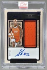 Saniya Rivers 2025 Panini One and WNBA #3 Blue Rookie Jersey Auto Patch RC 17/49
