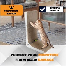 Wall-Mounted Cat Scratcher for Indoor Cats, Eco-Friendly