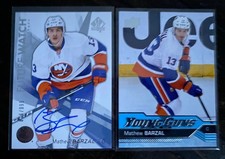 Другие автографом элементы 2016-17 MATHEW BARZAL