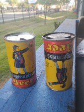 1930s GILT EDGE LAGER, IRTP flat top beer can, BUFFALO, Sacramento California