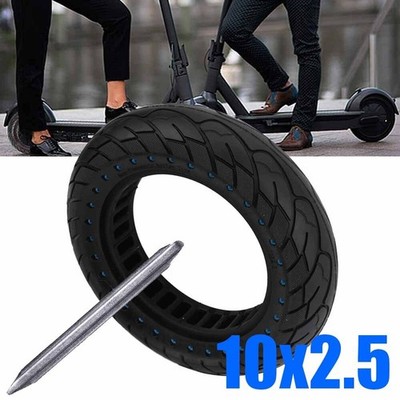 Für Ninebot Max G30 G30D Vollgummi Reifen 10x2.5 60/70-6.5 Scooter+Hebelfelge DE
