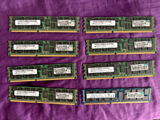 Lot 8 8GB MT36KSF1G72PZ PC3L-10600R 2RX4 RAM ECC Server Memory HP 664690 647650