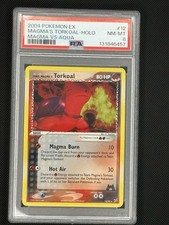 2004 POKEMON EX TEAM MAGMA VS TEAM AQUA #12 TEAM MAGMA'S TORKOAL-HOLO PSA 8 on eBay