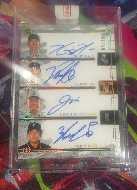 2025 Impeccable LIV Golf Kevin Na Yubin Jang Jinichiro Kozuma Danny Lee /10