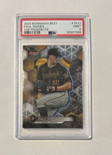2023 Bowman's Best - Paul Skenes - Top Prospects #TP-22 - PSA 9 MINT