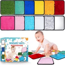 Niceuare 12 Set Labeled Sensory Mats Montessori Wall Toys