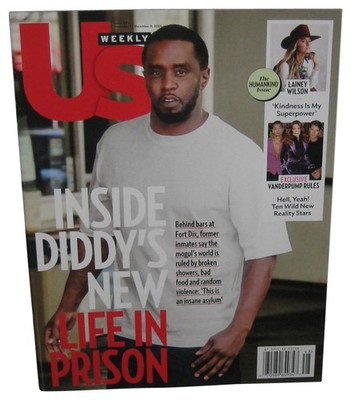 Us Weekly 8 Dezember 2025 Magazin Buch   Inside Diddy's New Life In Prison Cov