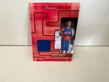 RODNEY STUCKEY 2007 Bowman Relics Rookie card #BR-RS #'d /50 DETROIT PISTONS NM. rookie card picture