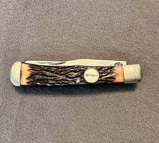 Remington Trapper R12 Pocket Knife Vintage, Made in USA, Double Folding Blade