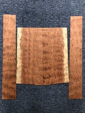 Waterfall figured bubinga  back and side set....