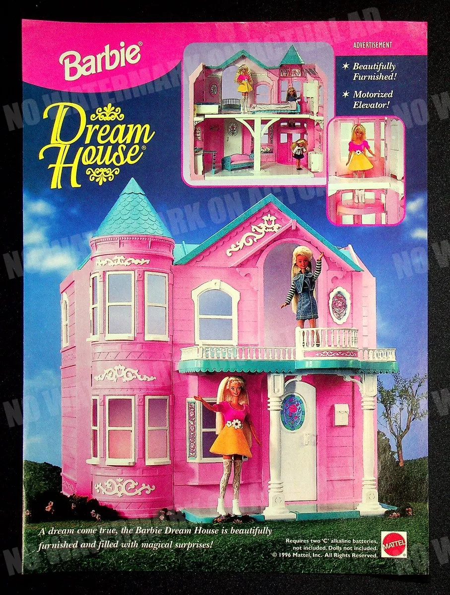 1990s barbie dream sales house with elevator