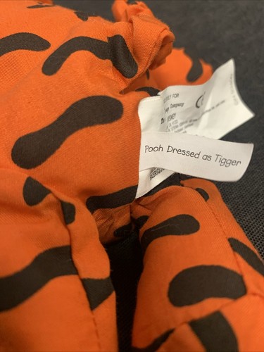 Vintage Disney Winnie The Pooh Dressed As Tigger 20cm Bean Bag - Picture 5 of 5