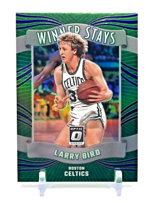 2023-24 Donruss Optic Larry Bird Winner Stays Holo Prizm #3 HOF