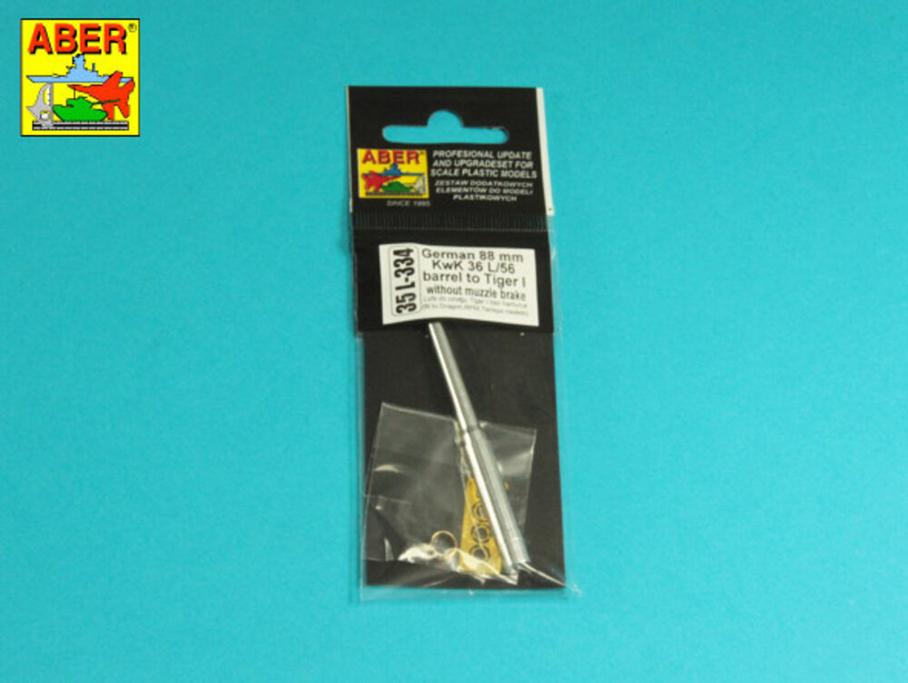 ABER Models 35 L334 13 5 Tiger Ausf.e 88mm Barrel Without Muzzle Brake N eBay