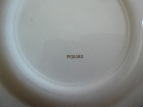 1933 CHICAGO WORLDS FAIR - PICKARD CHINA SOUVENIR PLATE - HALL OF SCIENCE - VG - Picture 4 of 4
