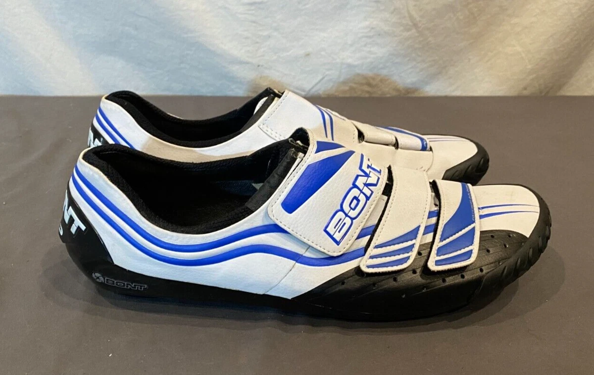 Bont Cycling Hand Made Heat Moldable Carbon Sole Road Shoes EU 49