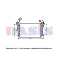 LadeluftküHler Passend FüR Opel Astra H Caravan L35 Twintop L67 L48 522X331X27