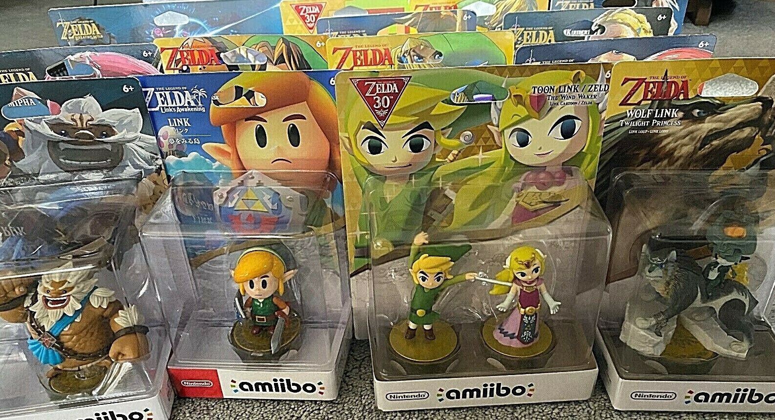 Legend of Zelda Breath of the Wild Amiibo US NA Version Choose