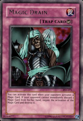 Magic Drain - Rare PSV-071 - MP - YuGiOh