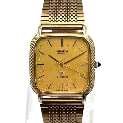 【SEIKO】Seiko SUPERIOR 9681-5000 Twin Quartz Watch