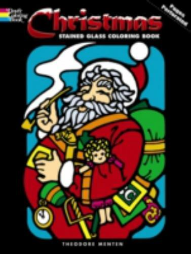 Download Holiday Stained Glass Coloring Book Ser Christmas Stained Glass Coloring Book By Theodore Menten 1973 Trade Paperback For Sale Online Ebay