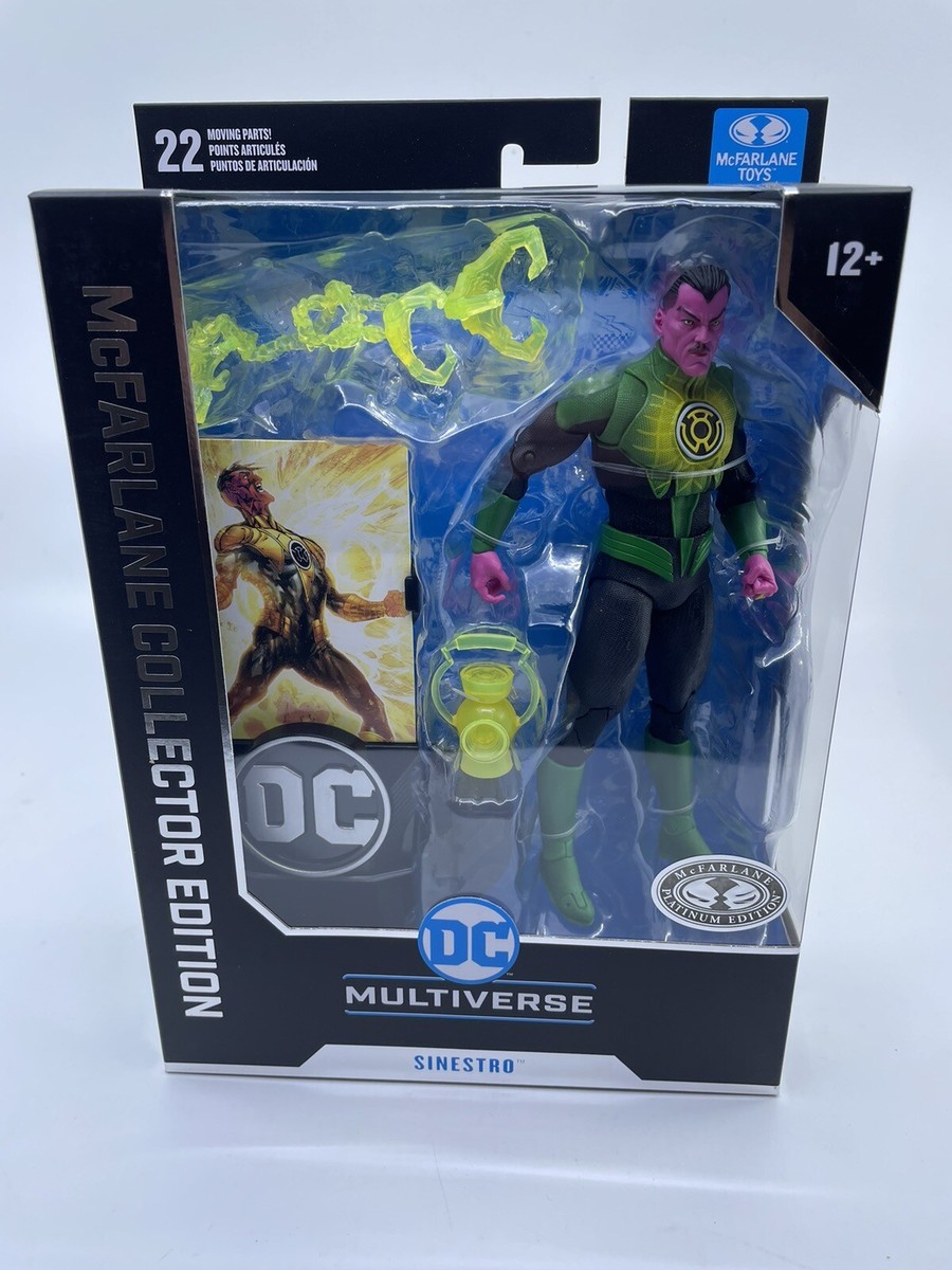 McFarlane DC Multiverse Sinestro Collector Edition Platinum Chase