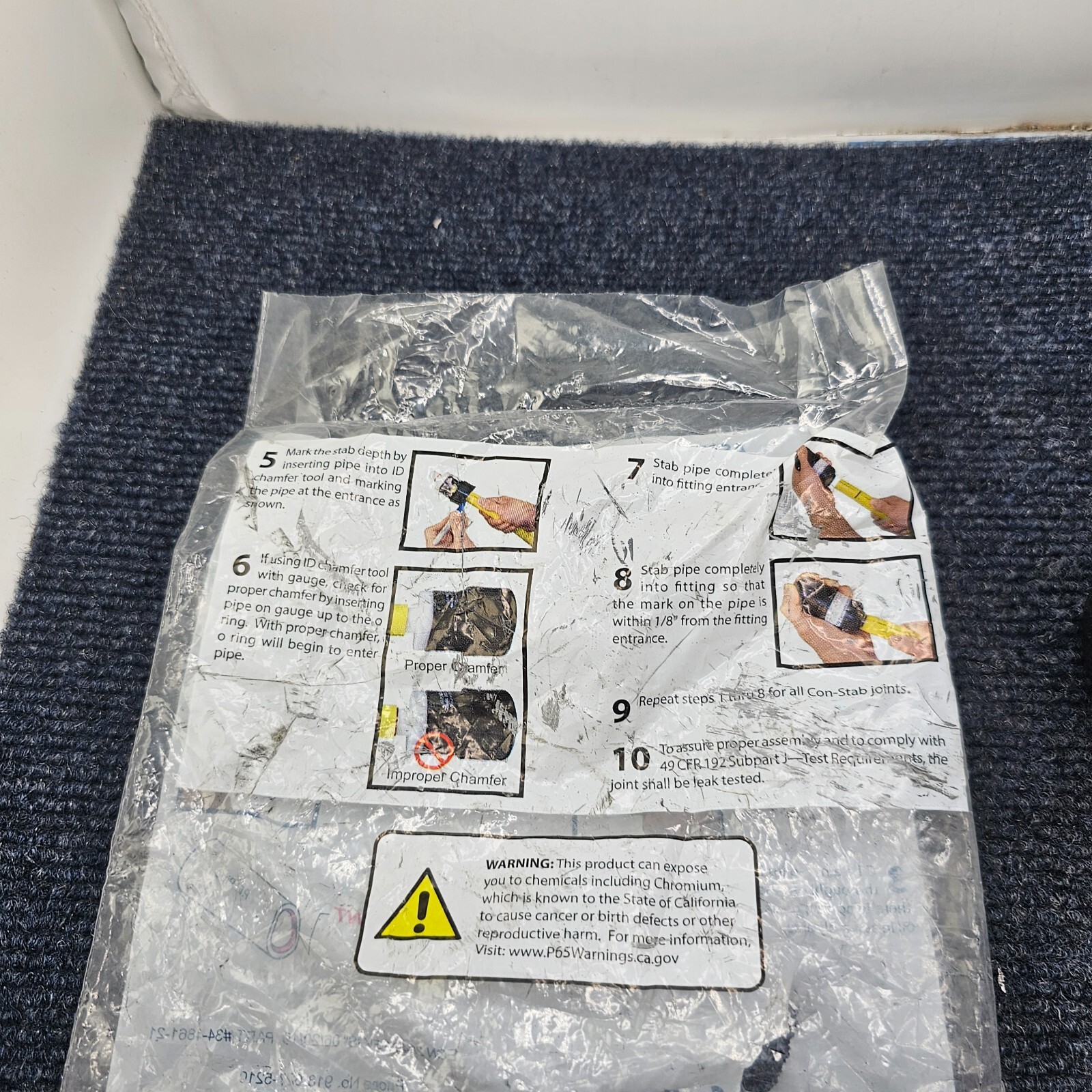 (QTY 4) Continental Industries Chamfer Tool  34-4861-21