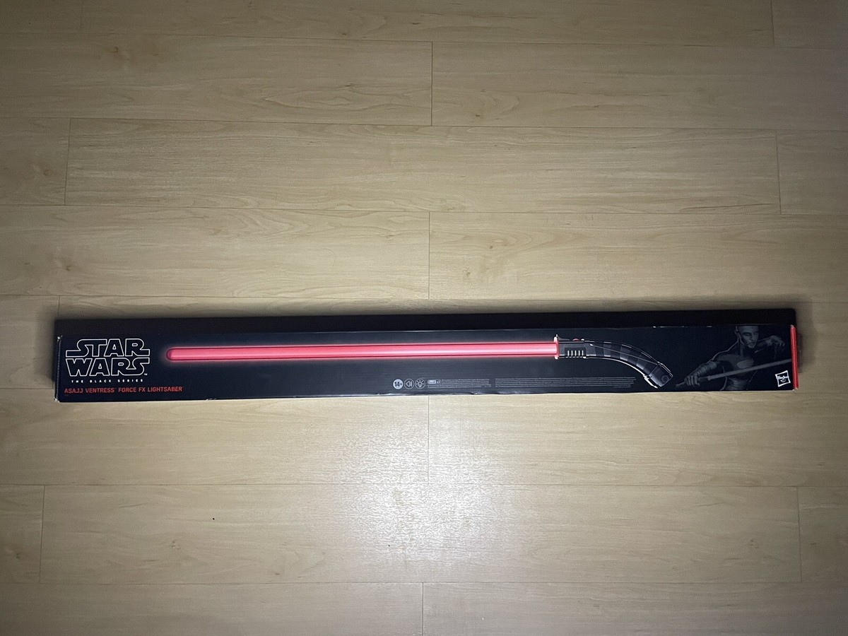 star wars the black series force fx lightsaber asajj ventress