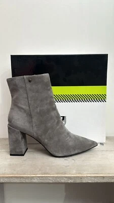 Byblos Chaussure Femme Bottine En Daim Gris Taille Eu 36 (8 Cm) BYS02 - Photo 1/4