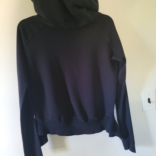 Frank & Eileen Black Sweatshirt Hoodie Tee Lab Distressed Made in USA - 第 8/17 張圖片
