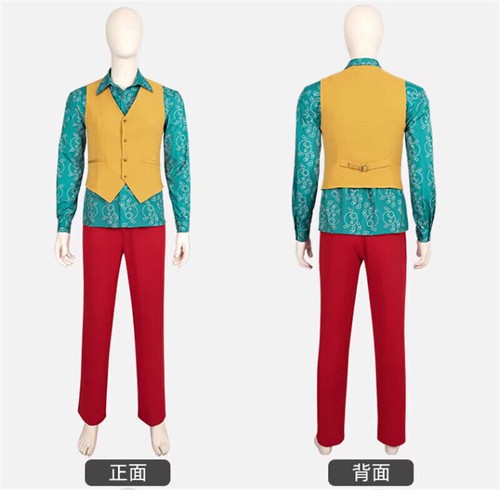 Joker: Folie à Deux The Joker Red Suit Uniform Halloween Cosplay Costume Outfit - Picture 6 of 16