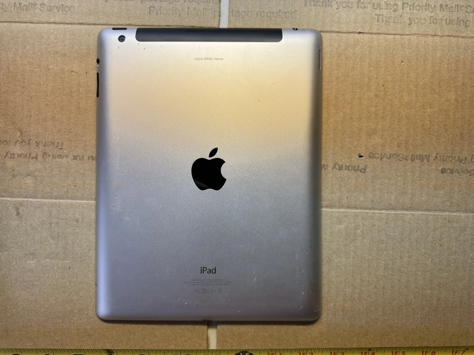 Apple iPad A1459 4th Gen 64GB Wi-Fi + Cellular Space Gray AT&T- - Image 4 of 4